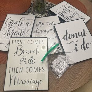 Bridal shower/Engagement party decorations